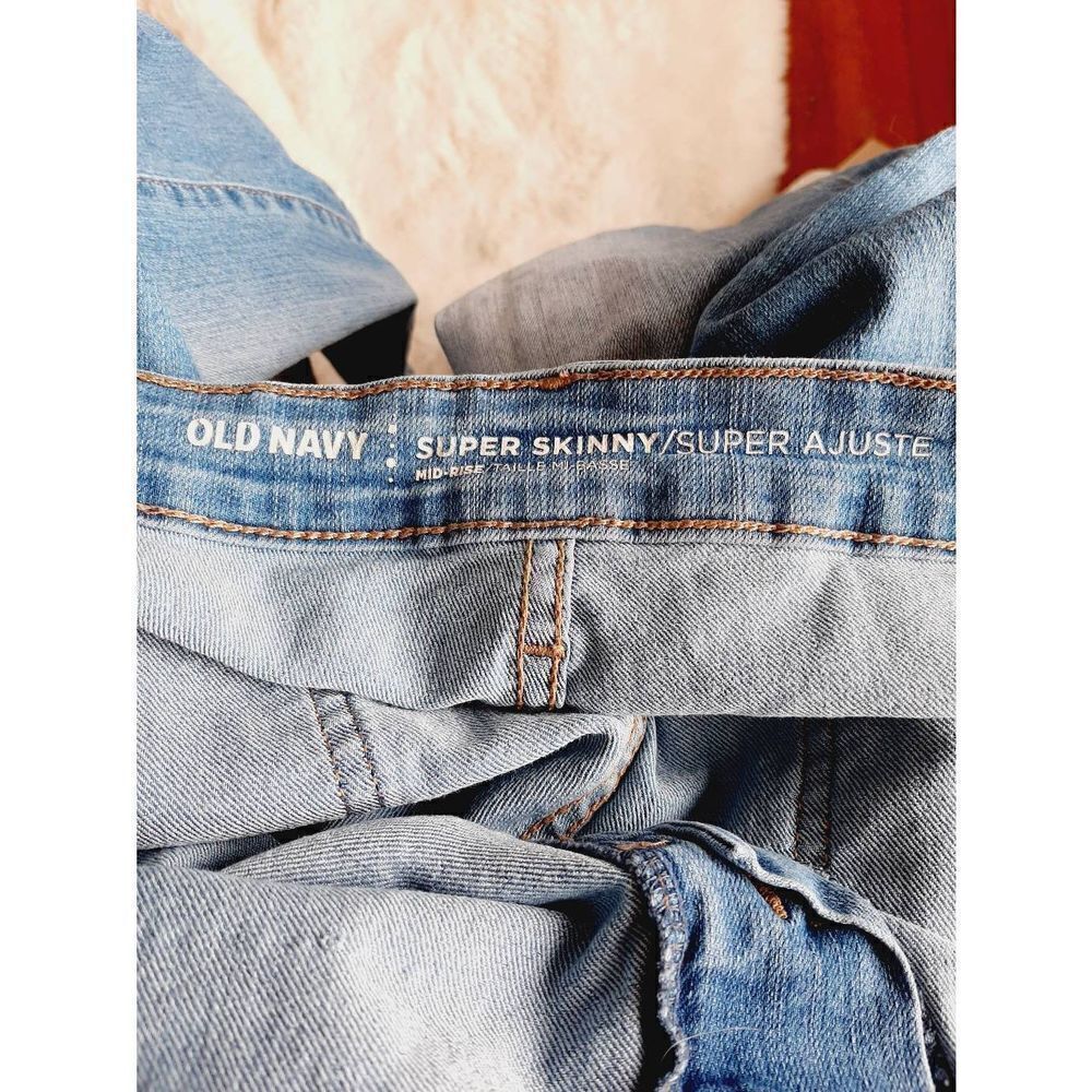 Old navy super skinny mid rise sz 18 petite jeans - Picture 3 of 4